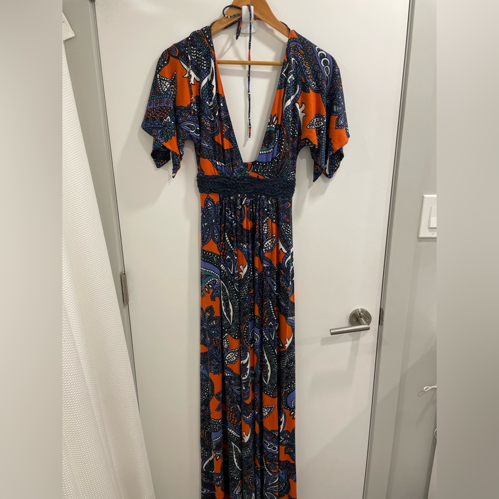 SKY Boho Maxi Dress, Small
